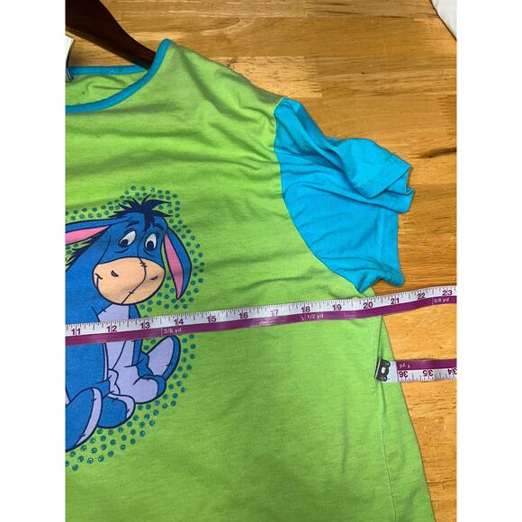 Womens Vintage Eeyore Shirt Disney Winnie The Pooh TV Show Graphic Tee Cartoon L - Picture 10 of 11
